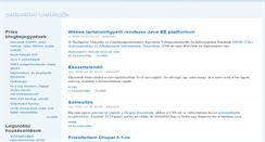 Desktop Screenshot of palacsint.hu